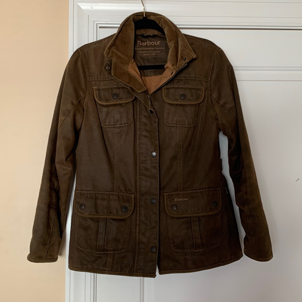 Barbour Dark Brown Utility Jacket